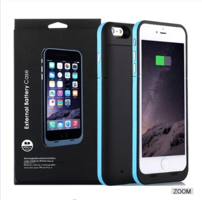 Ελαφρύς φορτιστής 6800 περίπτωσης μπαταριών Iphone MAh με την μπαταρία πολυμερών κινητών τηλεφώνων λι