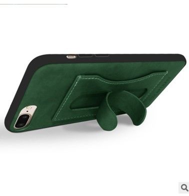iPhone7 κινητό αυτοκίνητο κατόχων καρτών δέρματος της Apple 8plus τηλεφωνικών κοχυλιών όλος-συμπεριλαμβάνουσα προστατευτική κάλυψη
